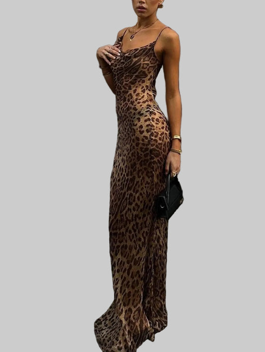 Roxane Leopard Print Dress: Bold &amp; Trendy Style