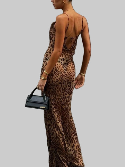 Roxane Leopard Print Dress: Bold &amp; Trendy Style
