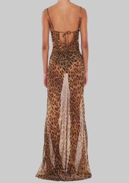 Roxane Leopard Print Dress: Bold &amp; Trendy Style